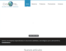 Tablet Screenshot of digisatel.com
